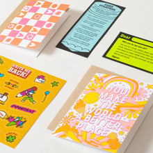 Load image into Gallery viewer, WRITE ME BACK! PEN PAL KIT (BETTER PLACE & CHECKERBOARD)