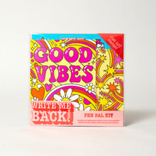 Load image into Gallery viewer, WRITE ME BACK! PEN PAL KIT (GOOD VIBES)