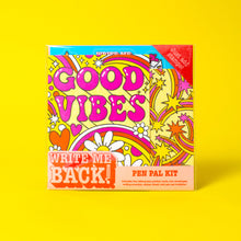 Load image into Gallery viewer, WRITE ME BACK! PEN PAL KIT (GOOD VIBES)