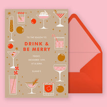 Load image into Gallery viewer, HOLIDAY PARTY INVITES