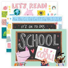 Load image into Gallery viewer, SCHOOL IS COOL! POSTER BUNDLE - DIGITAL DOWNLOAD