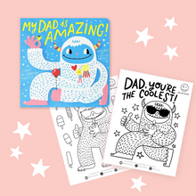 Load image into Gallery viewer, MY DAD IS AMAZING! FATHER'S DAY CARD
