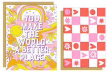 Load image into Gallery viewer, WRITE ME BACK! PEN PAL KIT (BETTER PLACE &amp; CHECKERBOARD)
