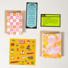 Load image into Gallery viewer, WRITE ME BACK! PEN PAL KIT (BETTER PLACE &amp; CHECKERBOARD)
