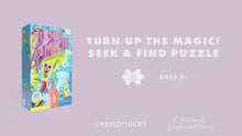 Load and play video in Gallery viewer, TURN UP THE MAGIC! SEEK &amp; FIND PUZZLE
